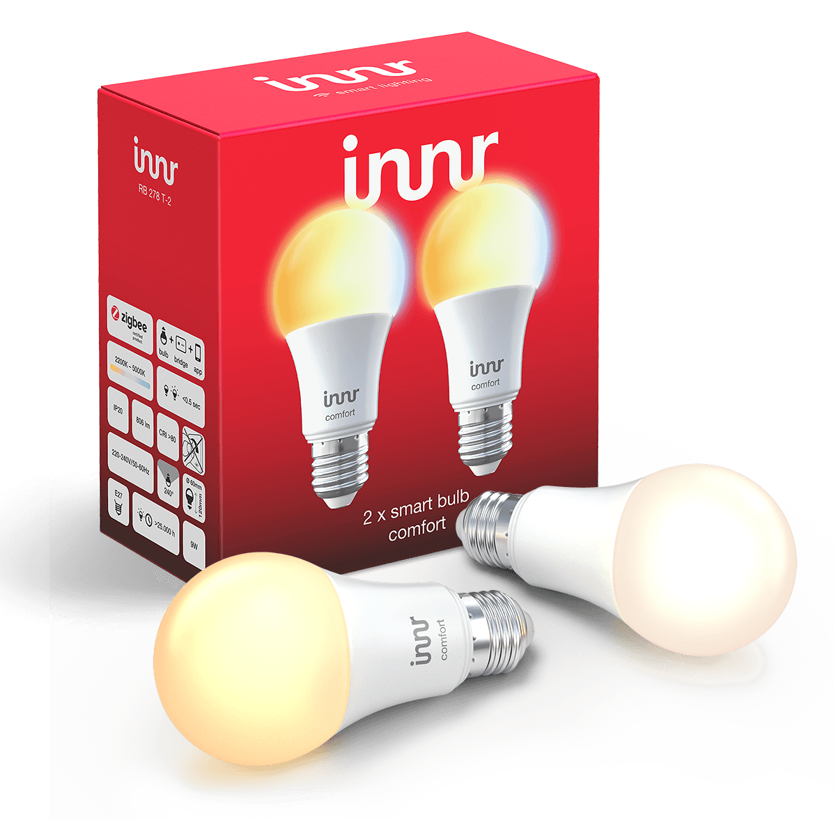 Innr Smart Bulb Comfort E27 (2-pack)