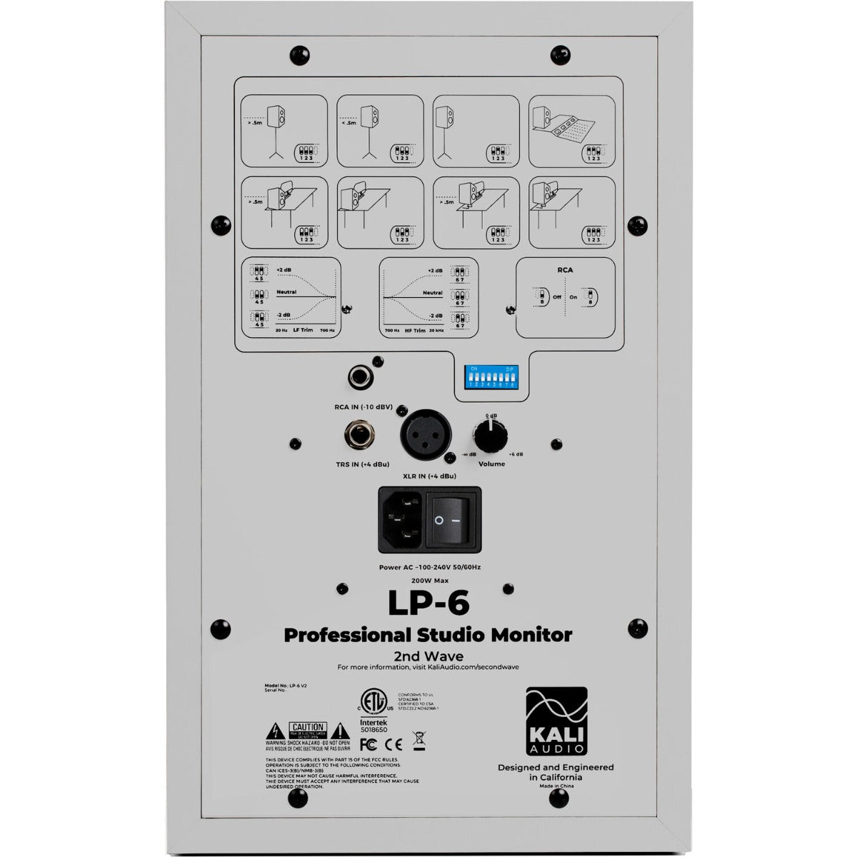 Kali Audio LP-6 V2 (White)