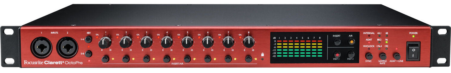 Focusrite Clarett+ OctoPre