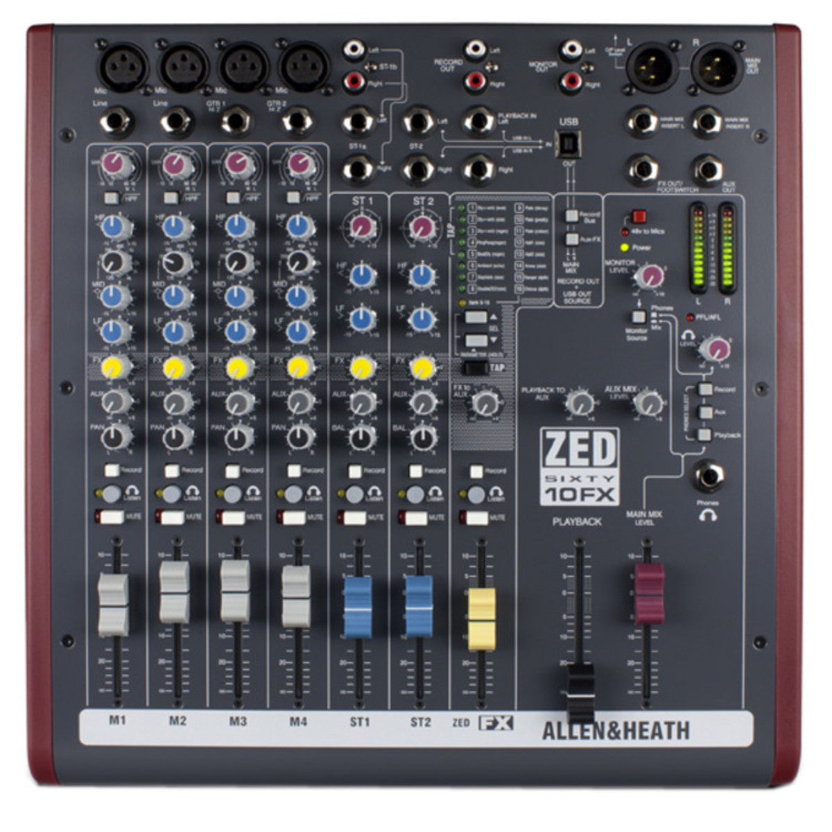 Allen &amp; Heath ZED60-10FX