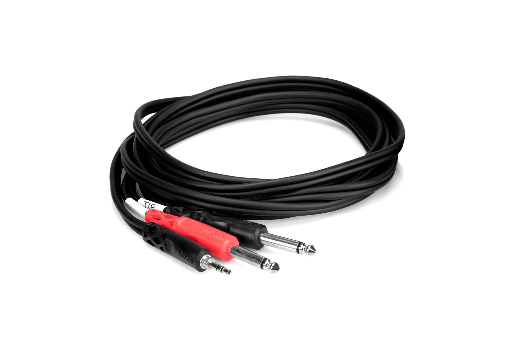 Hosa CMP-159 3,5 mm TRS - Dubbel 6,3 mm TS Y-kabel 3 m