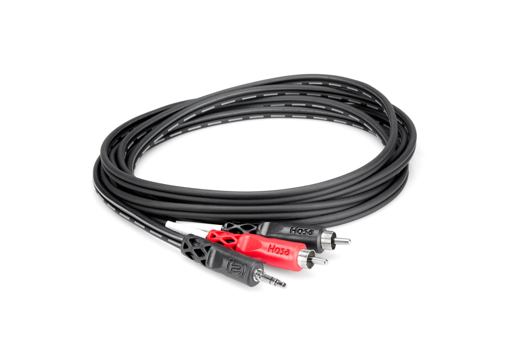 Hosa CMR-206 3,5mm TRS - Dubbel RCA Y-kabel 2m