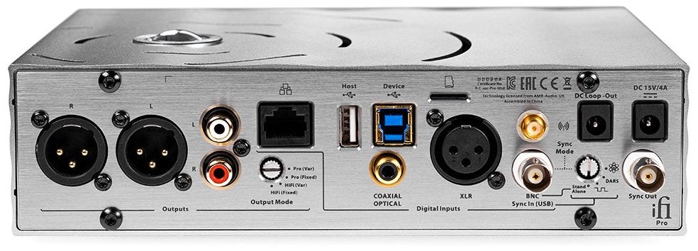 iFi Audio Pro iDSD-signatur