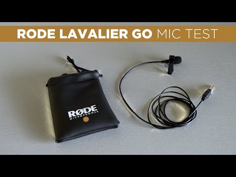 Rode Lavalier GO (sort)