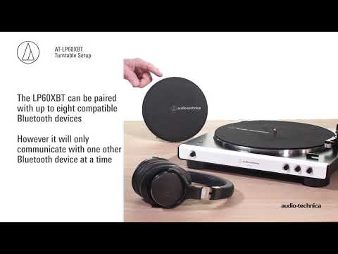 Audio Technica AT-LP60XBTBK (svart, Bluetooth)