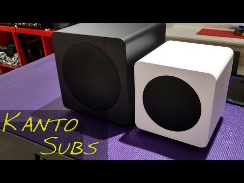 Kanto SUB8V subwoofer (mat sort)