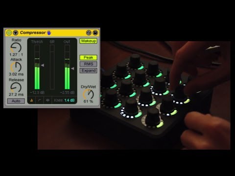 DJ TechTools MIDI Fighter Twister (svart)