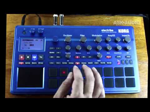 Korg Electribe (blå)