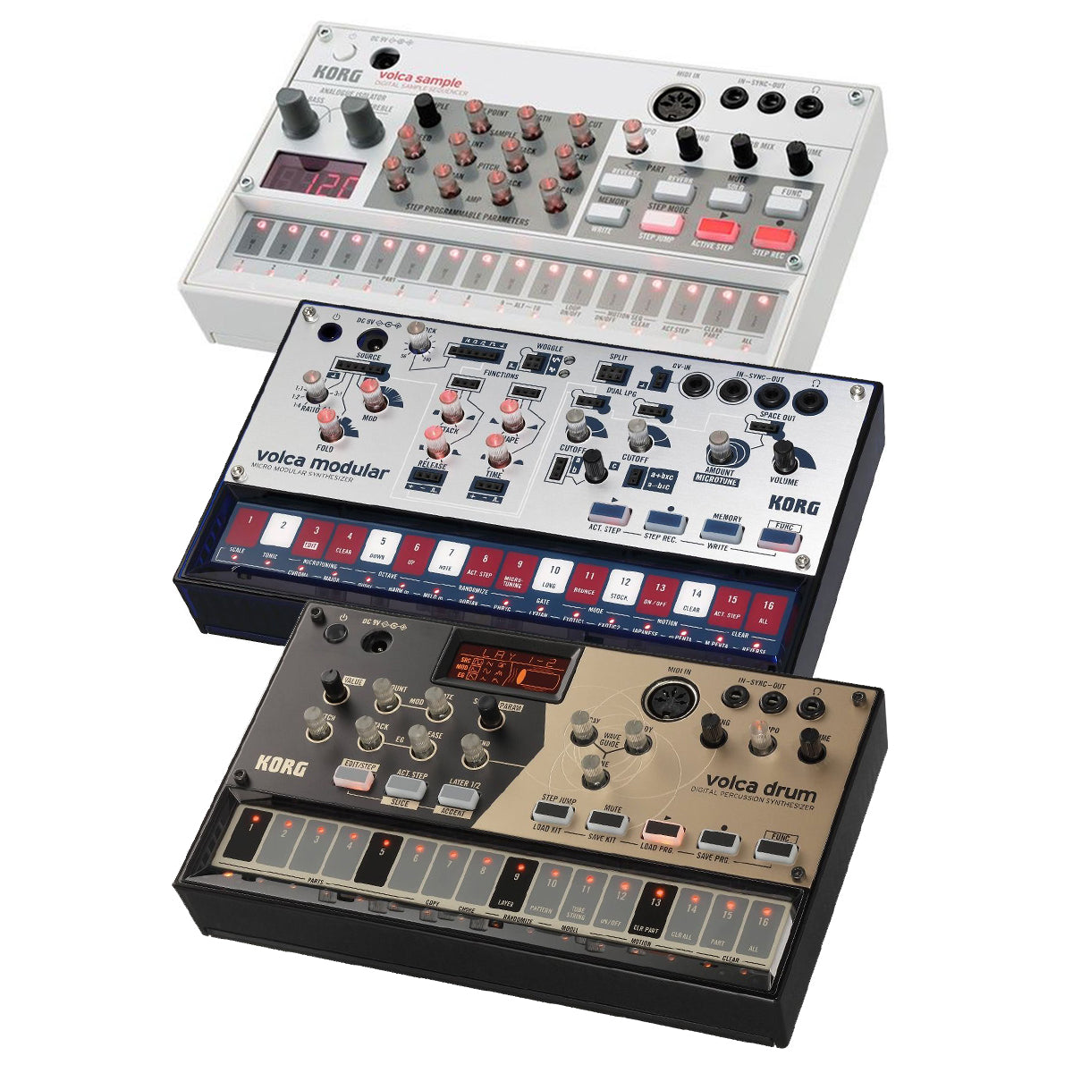 Korg Volca Modular + Sample 2 + Drum Bundle