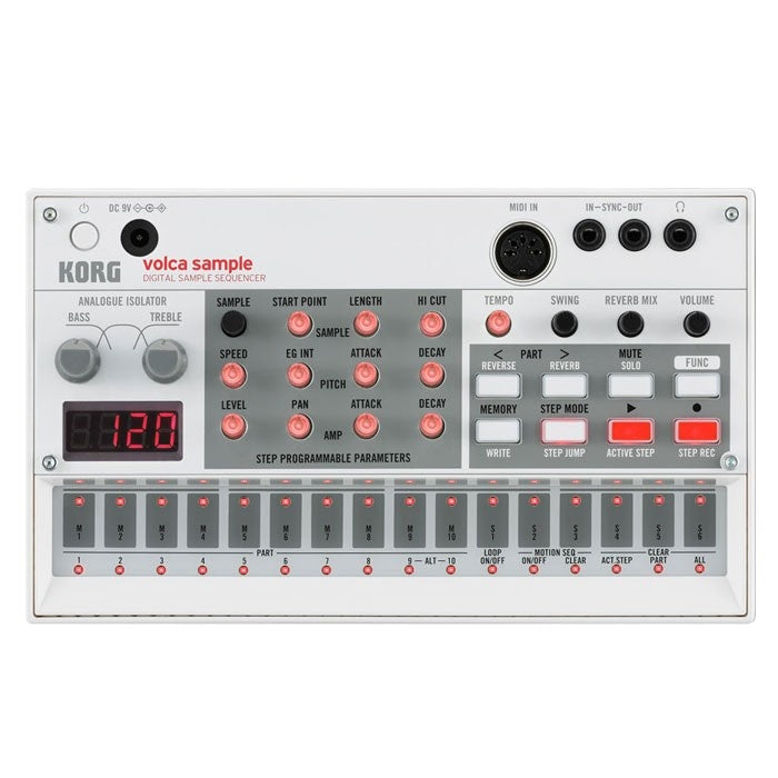 Korg Volca Kick + Bas + Sample 2 Bundle