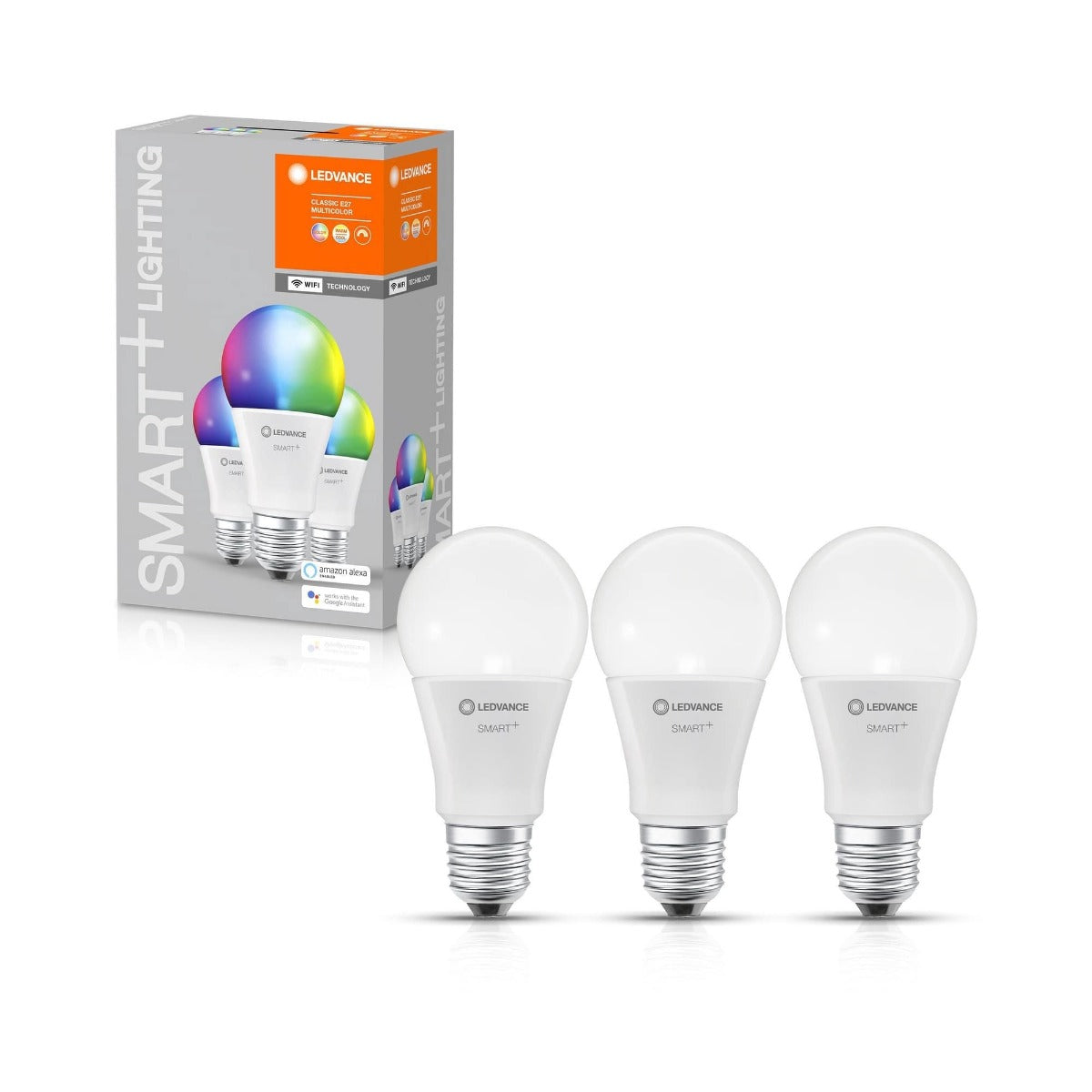 Ledvance SMART+ WiFi Classic RGBW 60 9W 2700-6500K E27 (3pcs.)