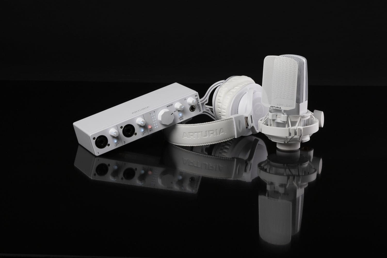 Arturia MiniFuse Recording Pack (White)