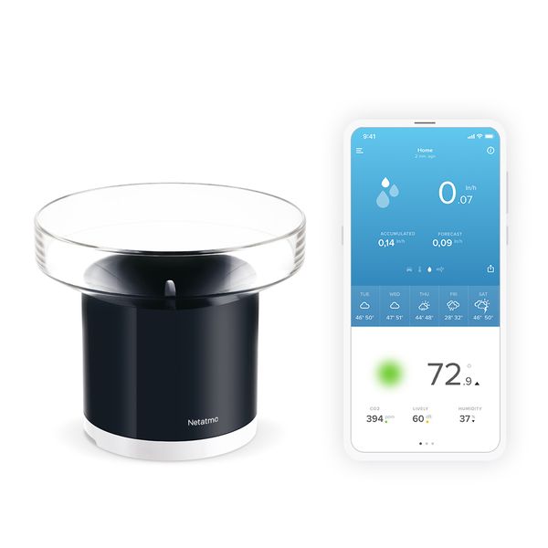 Netatmo Smart Rain Gauge Weather Station