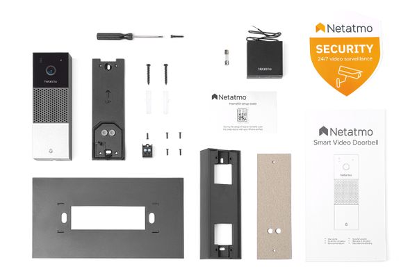 Netatmo smart videodørklokke