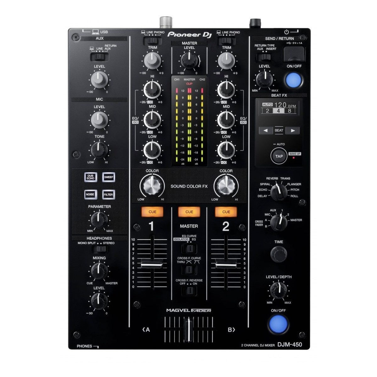 Pioneer XDJ-700 + DJM-450 + HDJ-X5-K-pakke