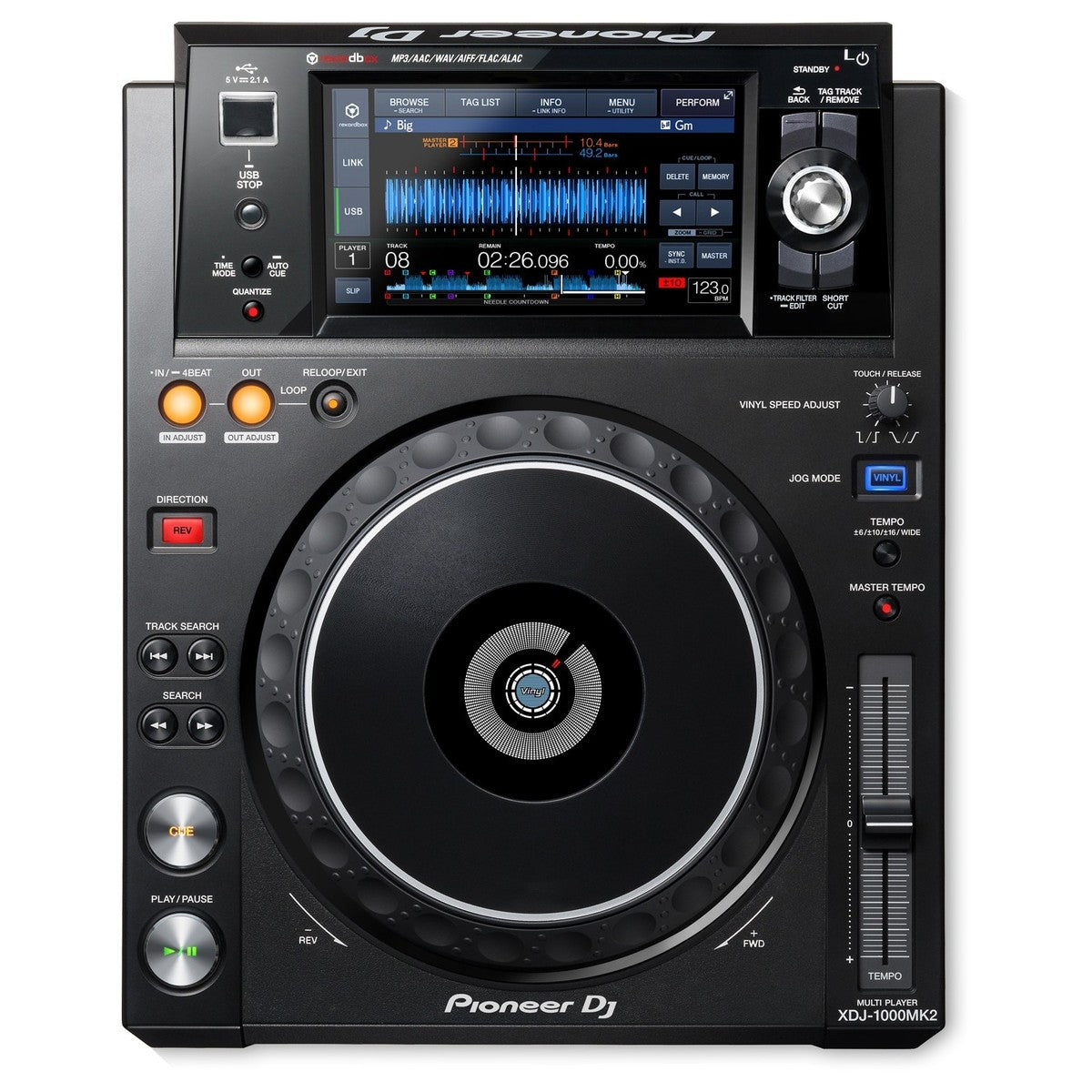 Pioneer XDJ-1000MK2 + DJM-750MK2 + HDJ-X7-K-paket