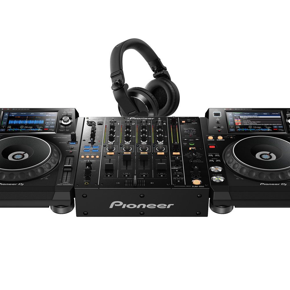 Pioneer XDJ-1000MK2 + DJM-750MK2 + HDJ-X7-K-paket