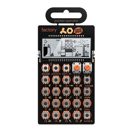 Teenage Engineering PO-12 + PO-14 + PO-16 + Sync-kablar