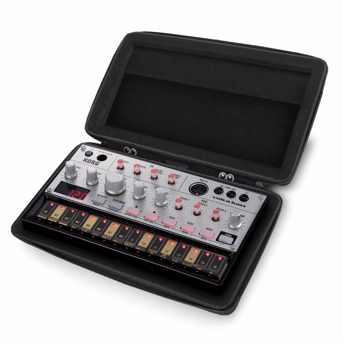 UDG Creator Korg Volca Hardcase Svart (U8435BL)