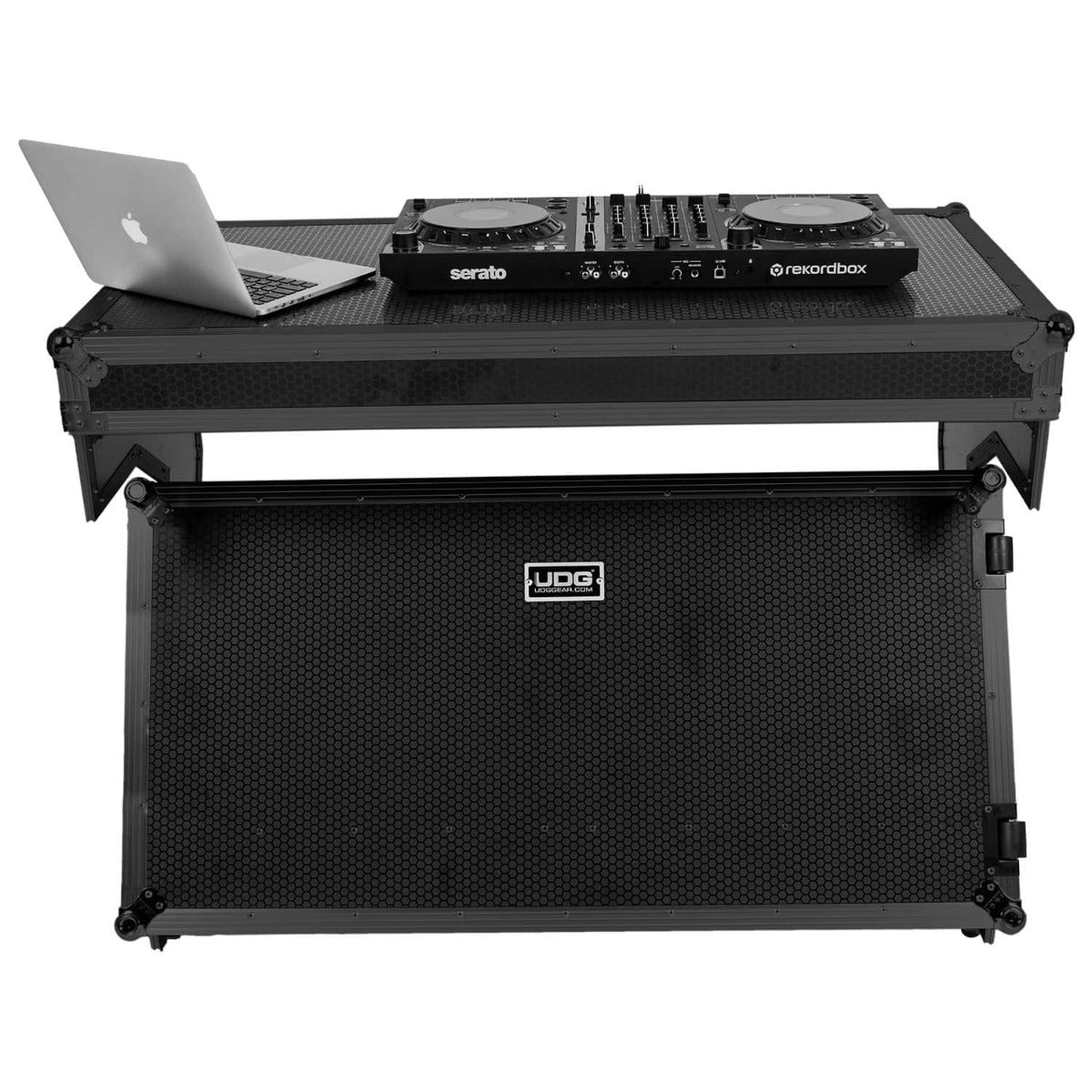 UDG Ultimate Flight Case Portable Z-Style DJ Bord Black Plus (Hjul) (U91072BL)