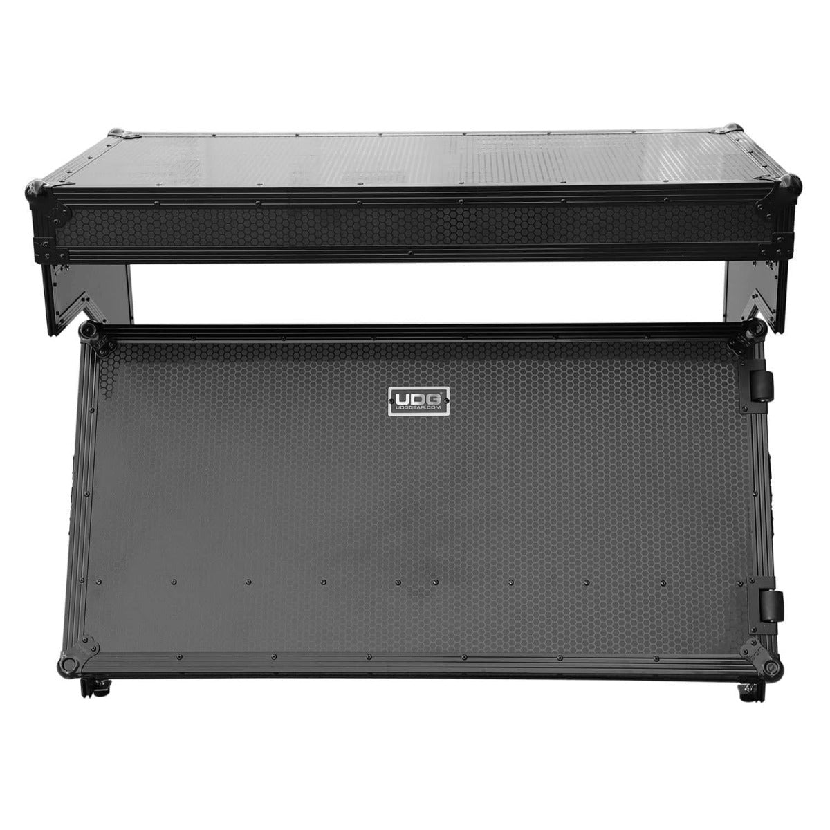 UDG Ultimate Flight Case Portable Z-Style DJ Bord Black Plus (Hjul) (U91072BL)