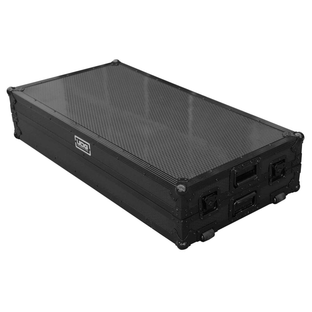 UDG Ultimate Flight Case Portable Z-Style DJ Table Black Plus (Wheels) (U91072BL)