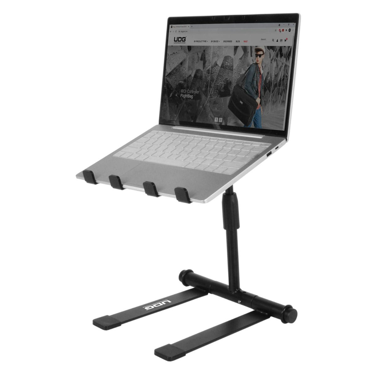 UDG Ultimate Højdejusterbar Laptop Stand Sort (U96111BL)