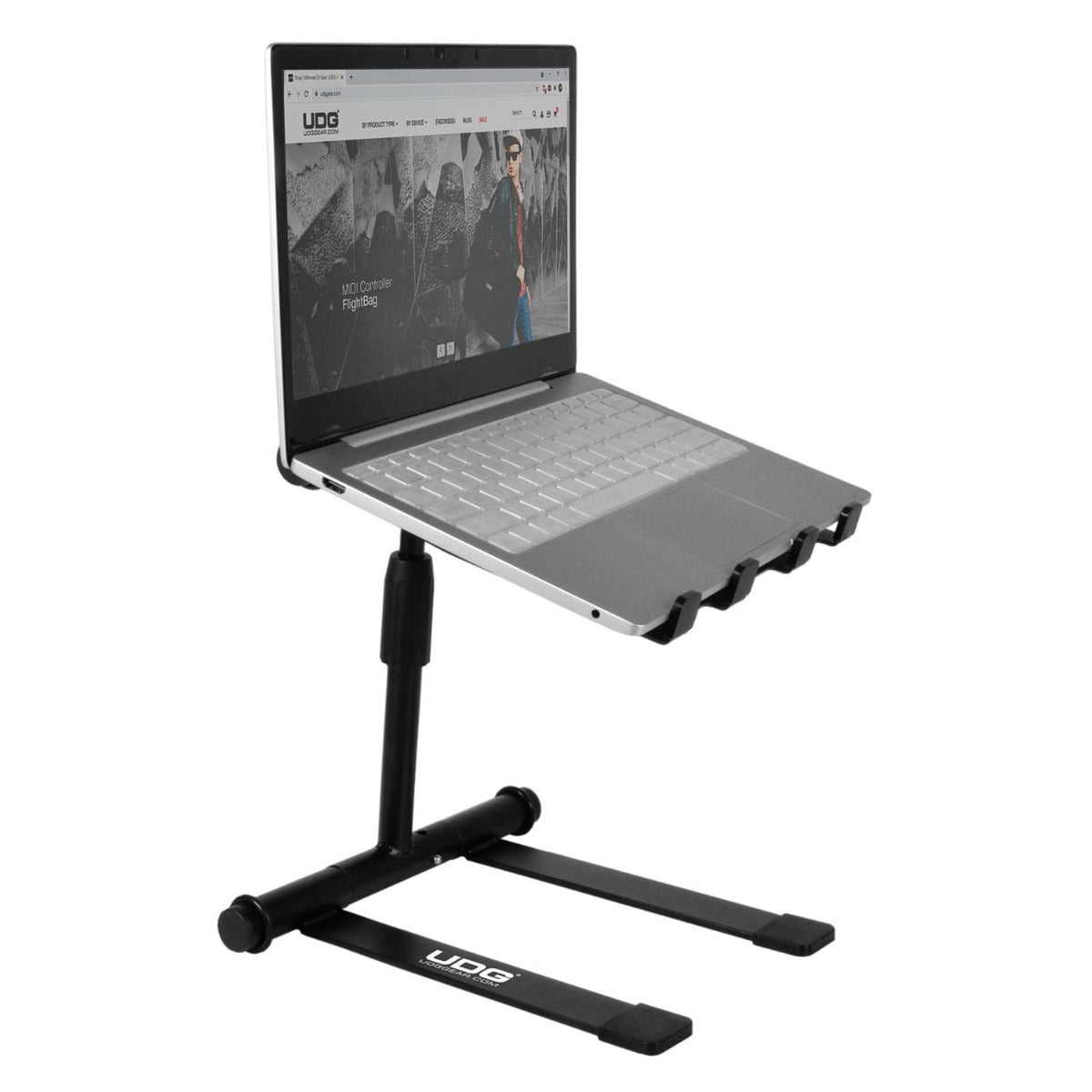 UDG Ultimate Højdejusterbar Laptop Stand Sort (U96111BL)