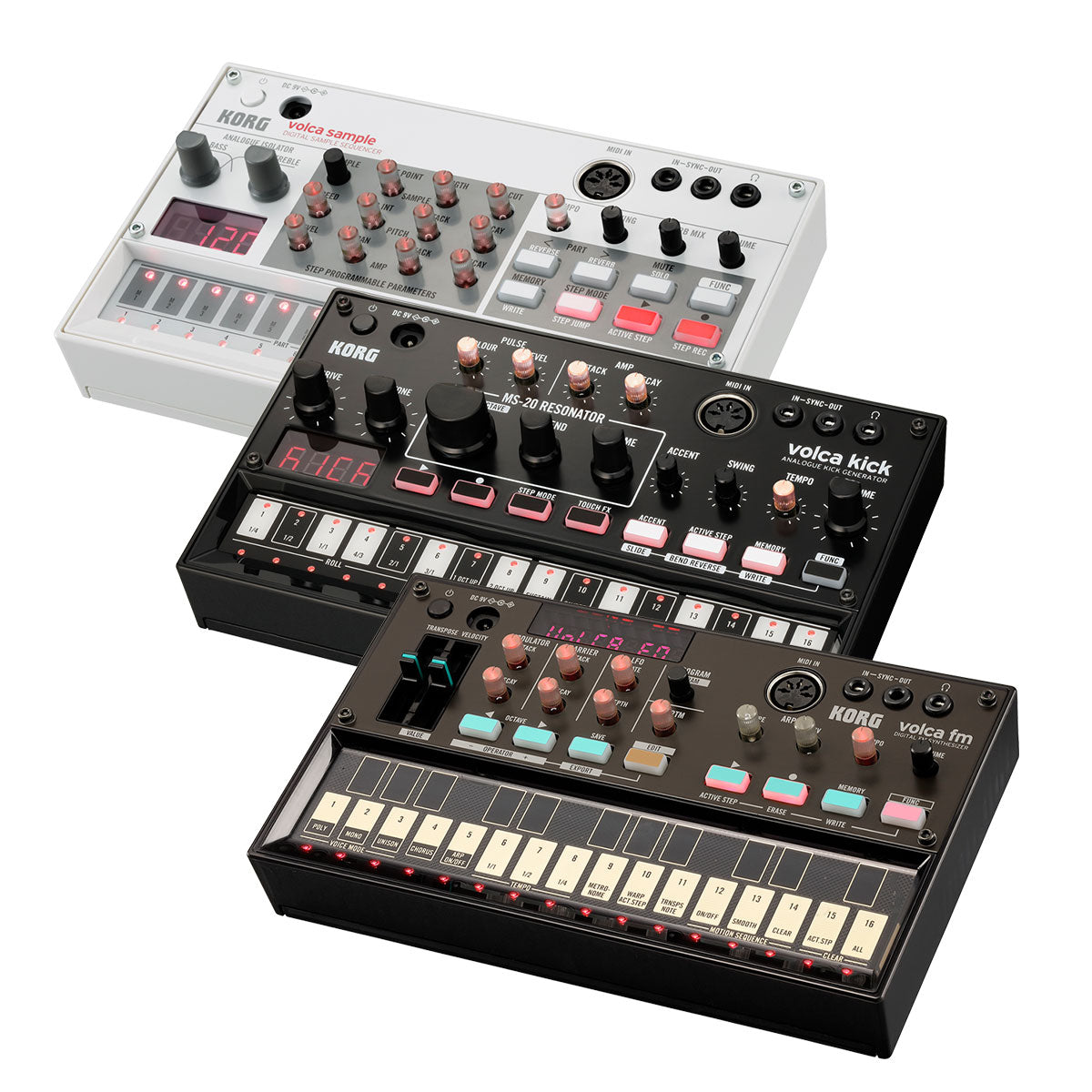 Korg Volca Kick + Sample 2 + FM-paket