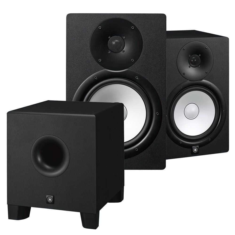 Yamaha HS8 + HS8S Sub + Kabelpaket