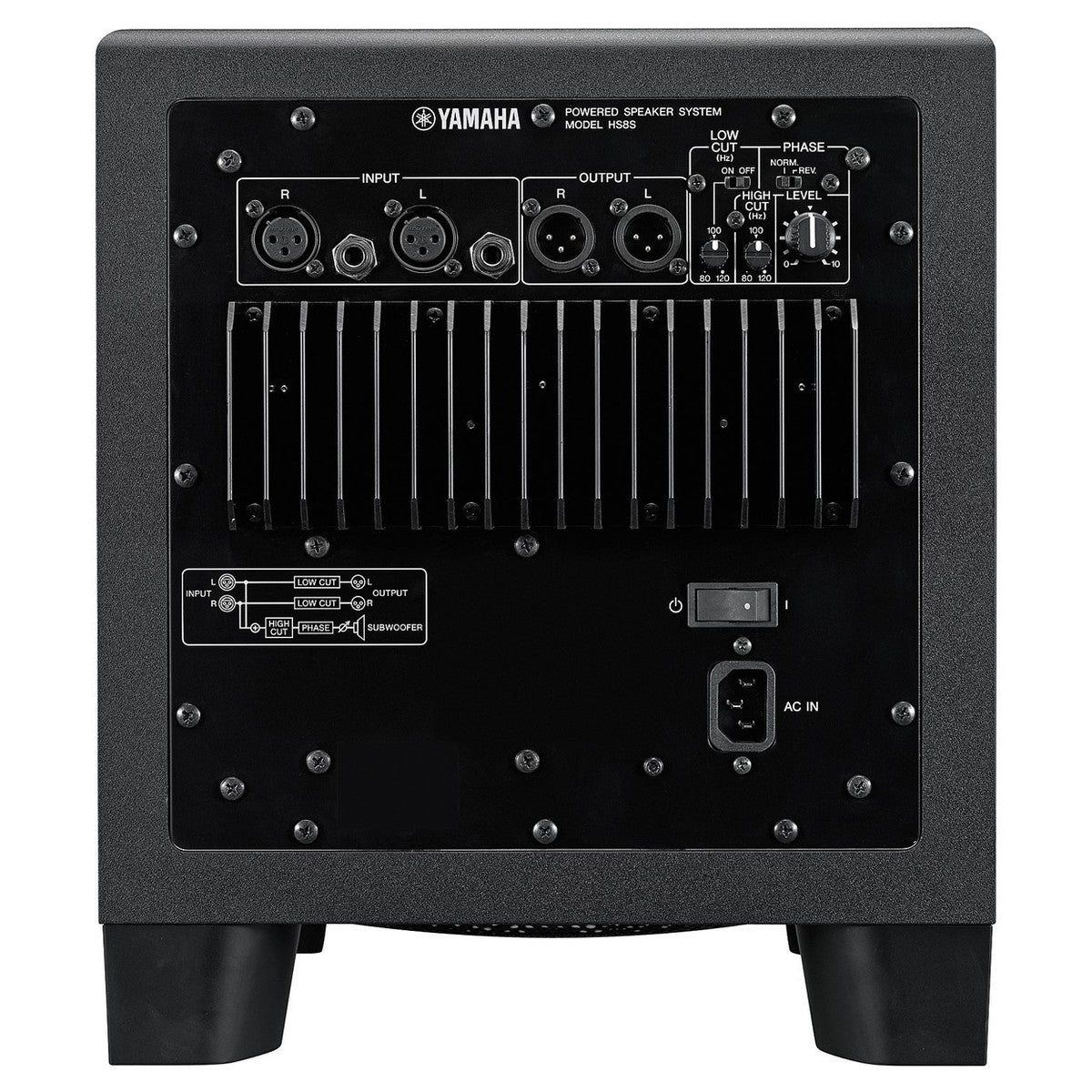 Yamaha HS7 + HS8S Sub + Kabler Bundle