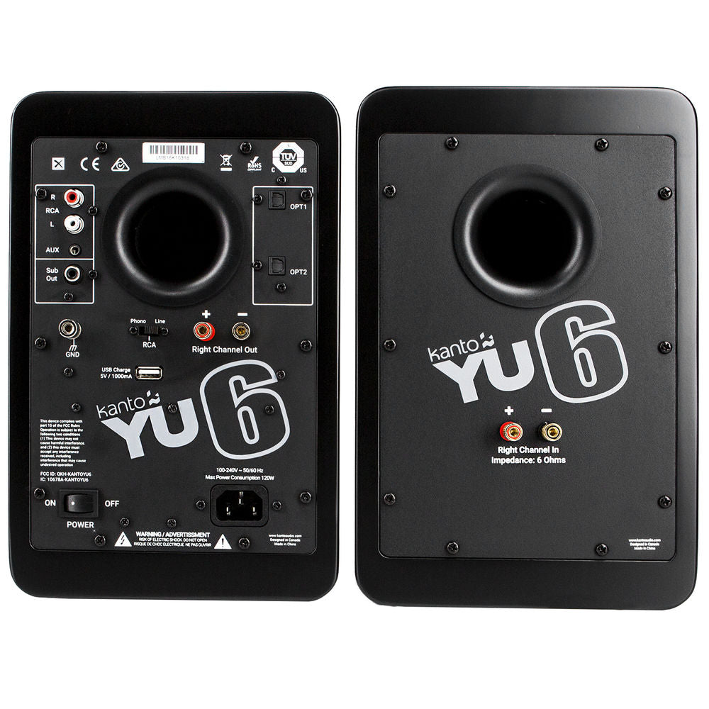 Kanto YU6 (Pair, Matte Black)